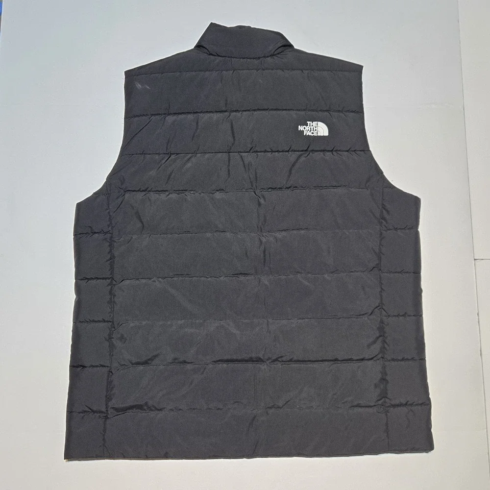 The North Face Aconcagua 3 Down Puffer Vest XL Black F24 Model NF0A84IK - READ